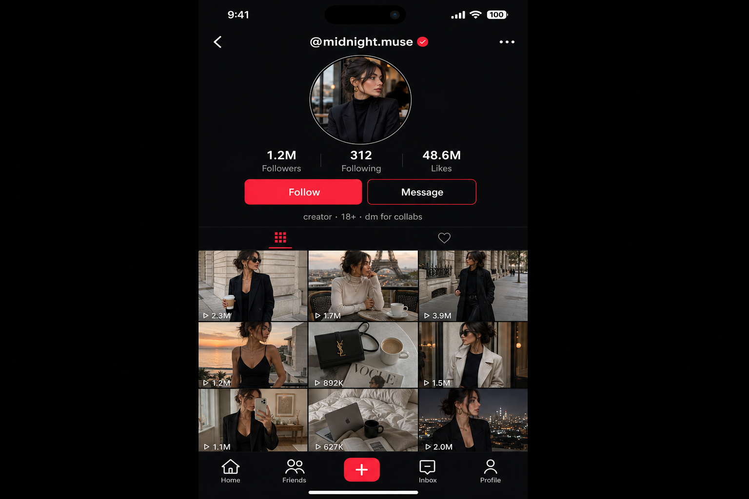 Creators you follow