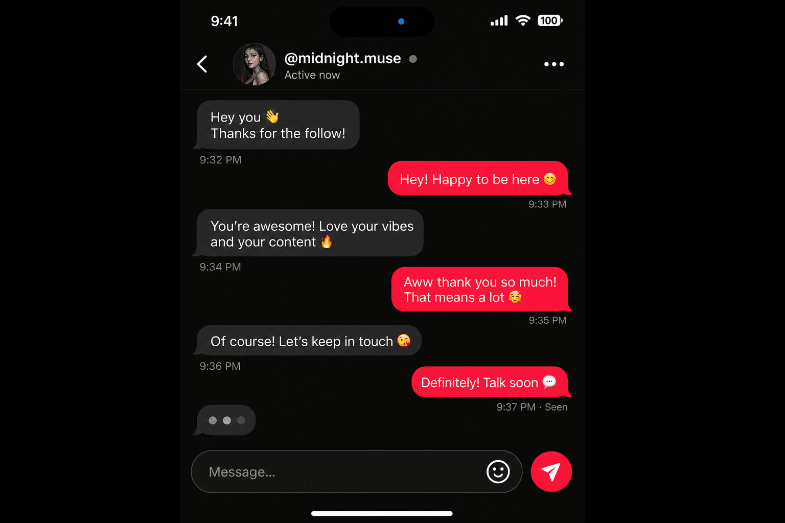 Private messaging